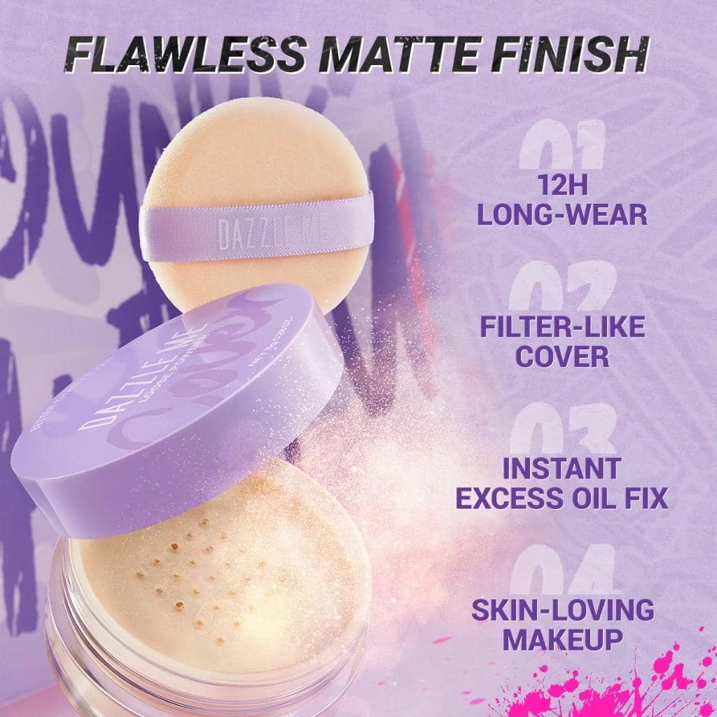 DAZZLE ME better than filter fixed loose powder