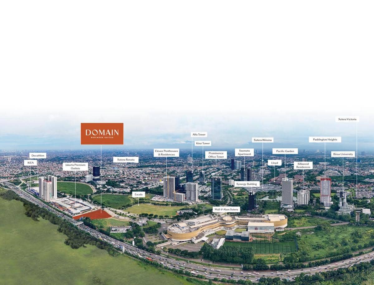 DOMAIN Business Suites Jadi Ikon Baru Kawasan Bisnis Alam Sutera (Dok. Alam Sutera)