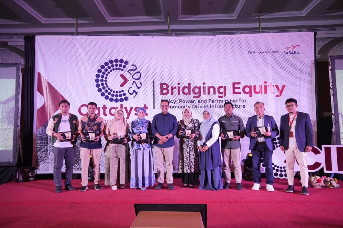 Aksi Bersama dapat dari Sasaka usai rutin bangun jembatan pada 2025