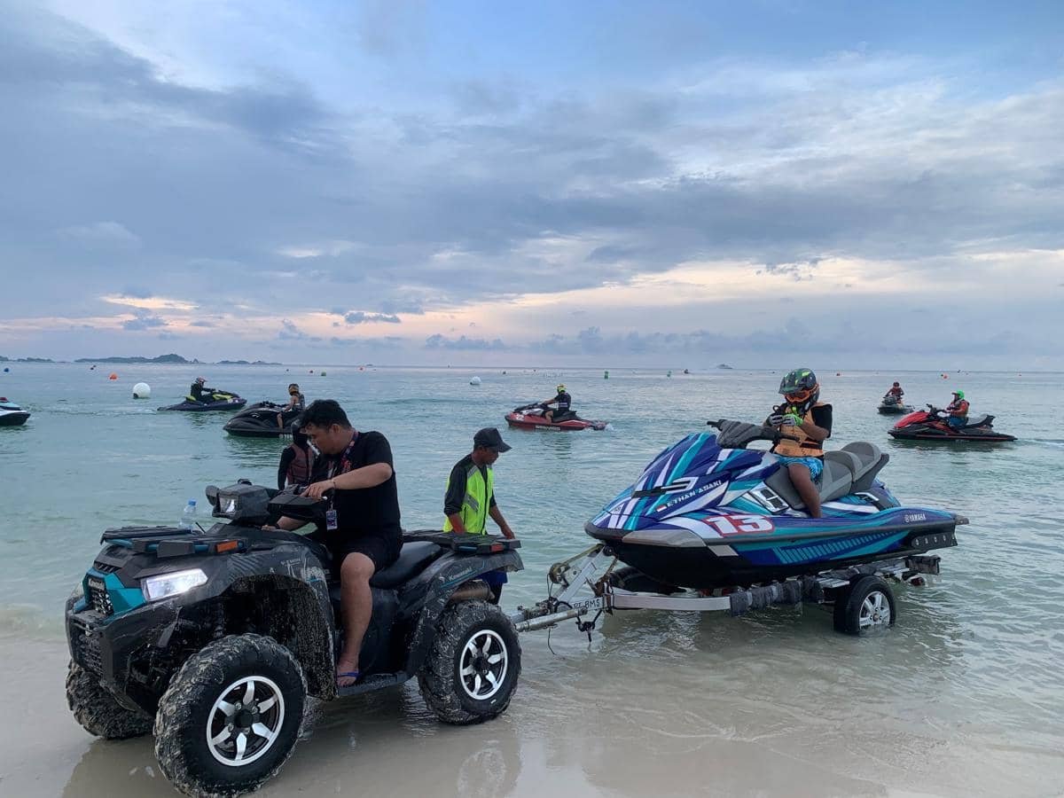 Rangkaian final round Piala AETI Aquabike 2025 resmi dimulai. (Dok. Istimewa).