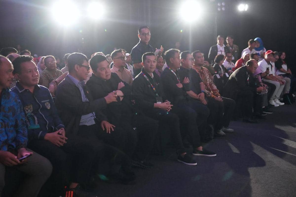 Menpora Erick Thohir di acara ISS 2025