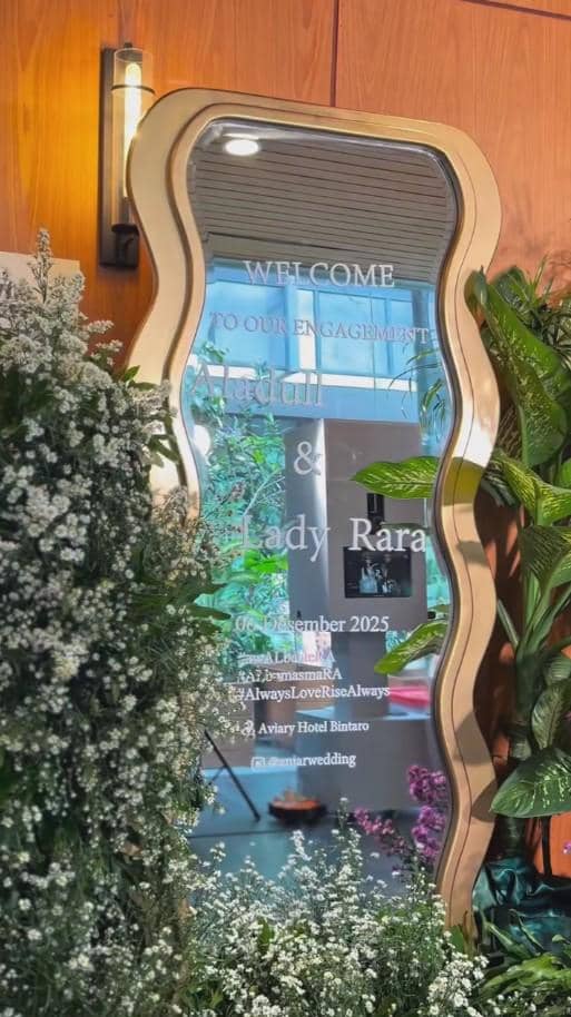 Lamaran Rara LIDA dan Aladull (instagram.com/lida_rara06)