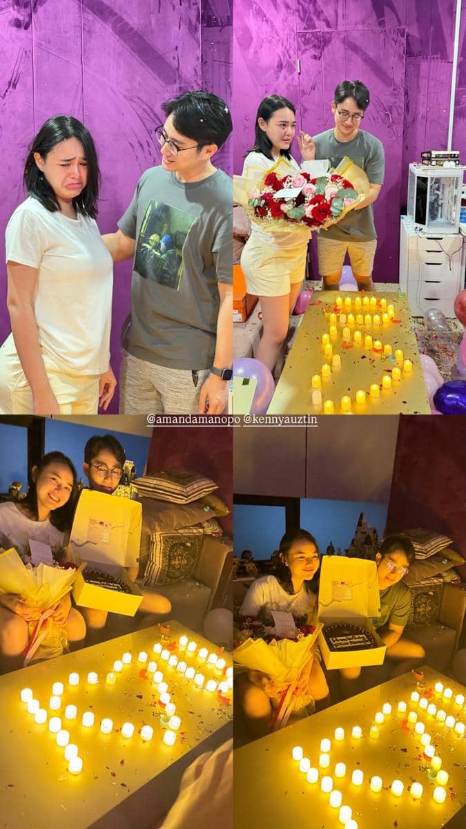 ulang tahun Amanda Manopo (instagram.com/kennyauztin)
