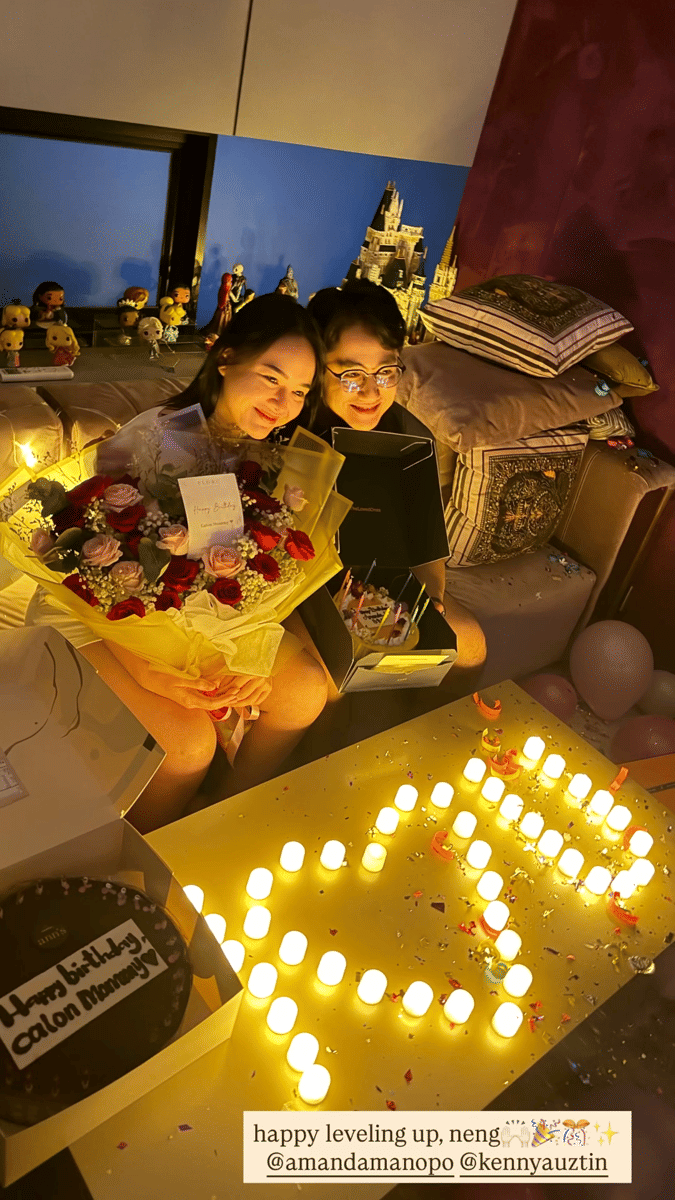 ulang tahun Amanda Manopo