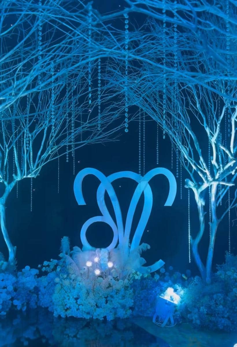 Dekorasi resepsi Brisia Jodie dan Jonathan Alden