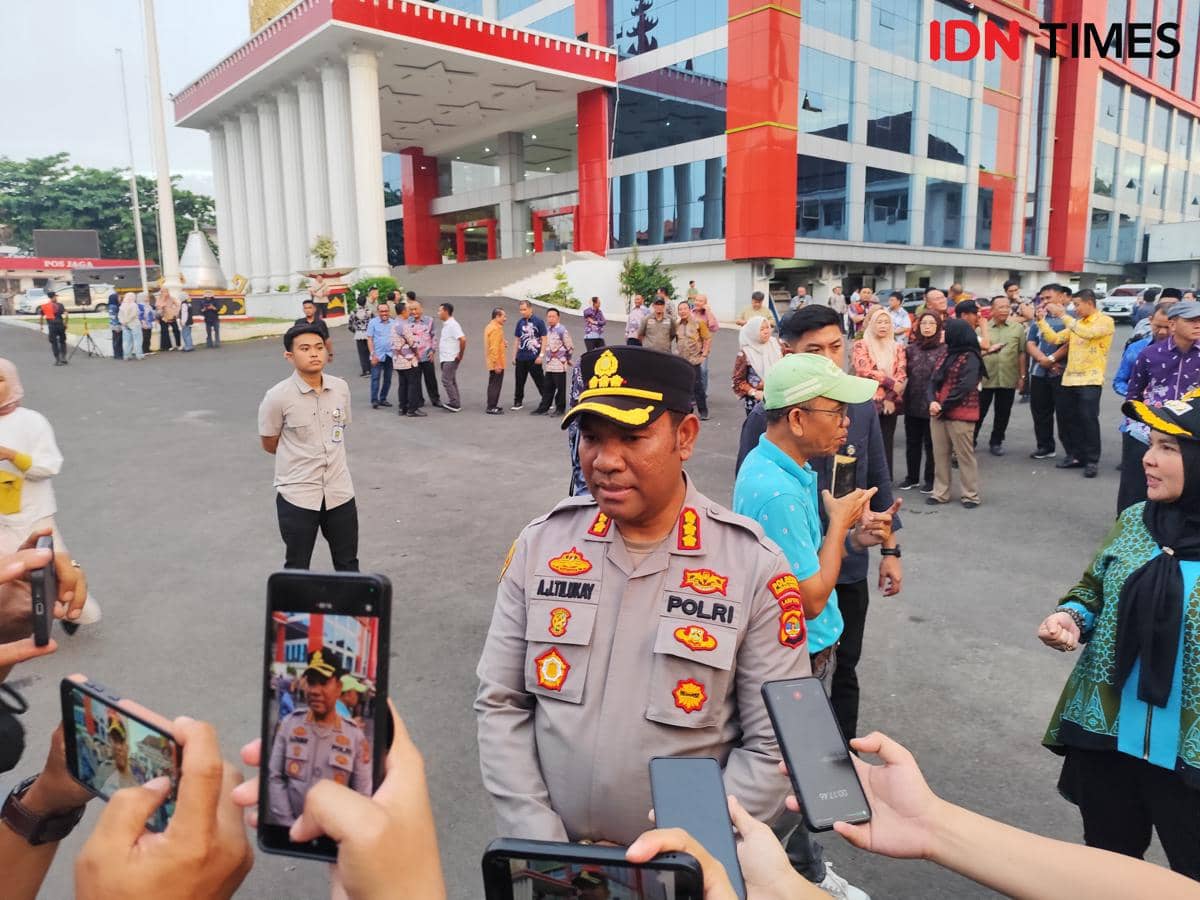 Kapolresta Bandar Lampung, Kombes Alfred Jacob Tilukay.