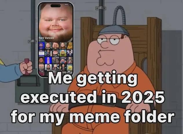 Meme Peter Griffin dieksekusi