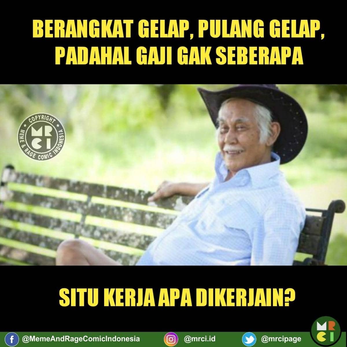 meme gaji mungil