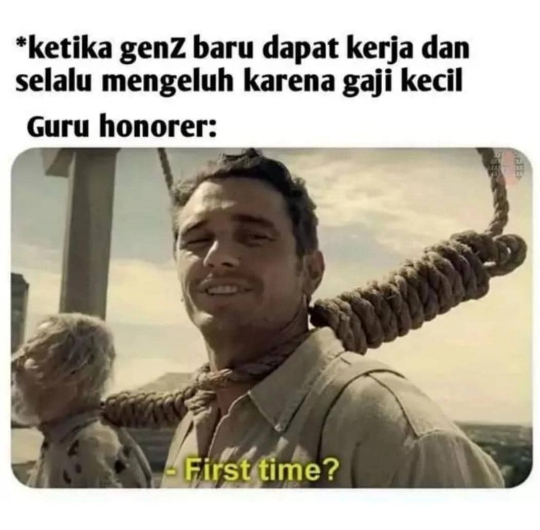 meme gaji mungil 