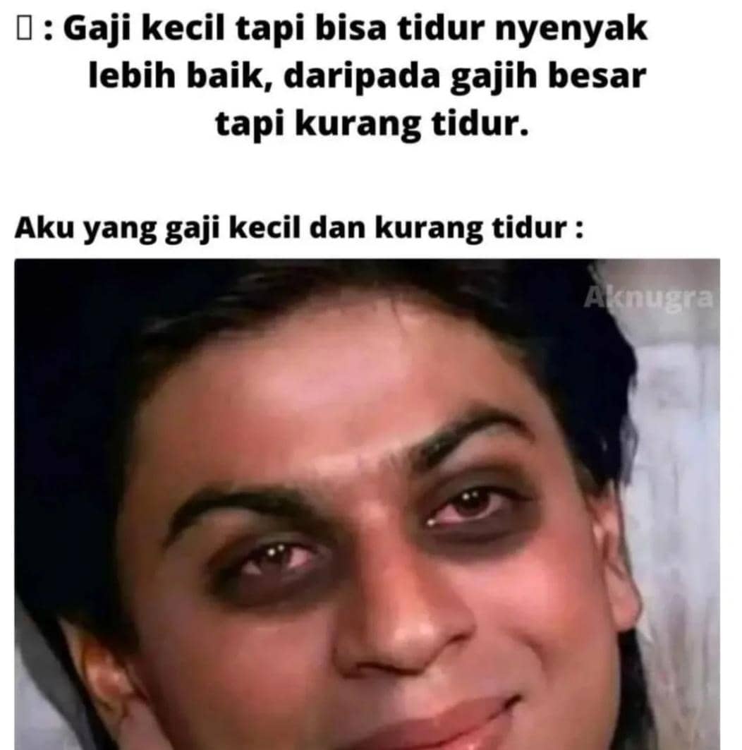 meme gaji mungil 