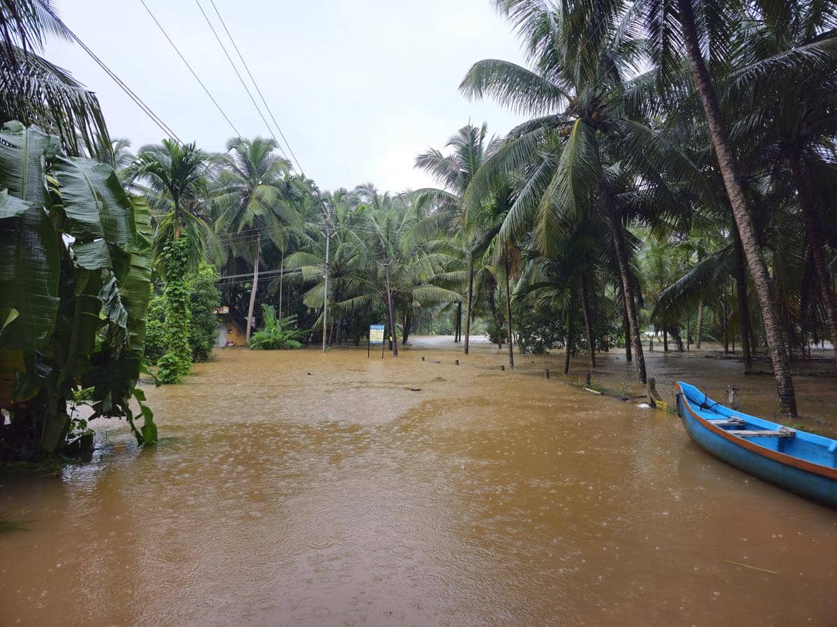 ilustrasi banjir rob