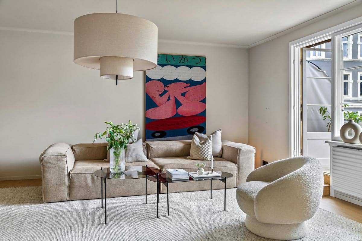 Ilustrasi desain interior rumah