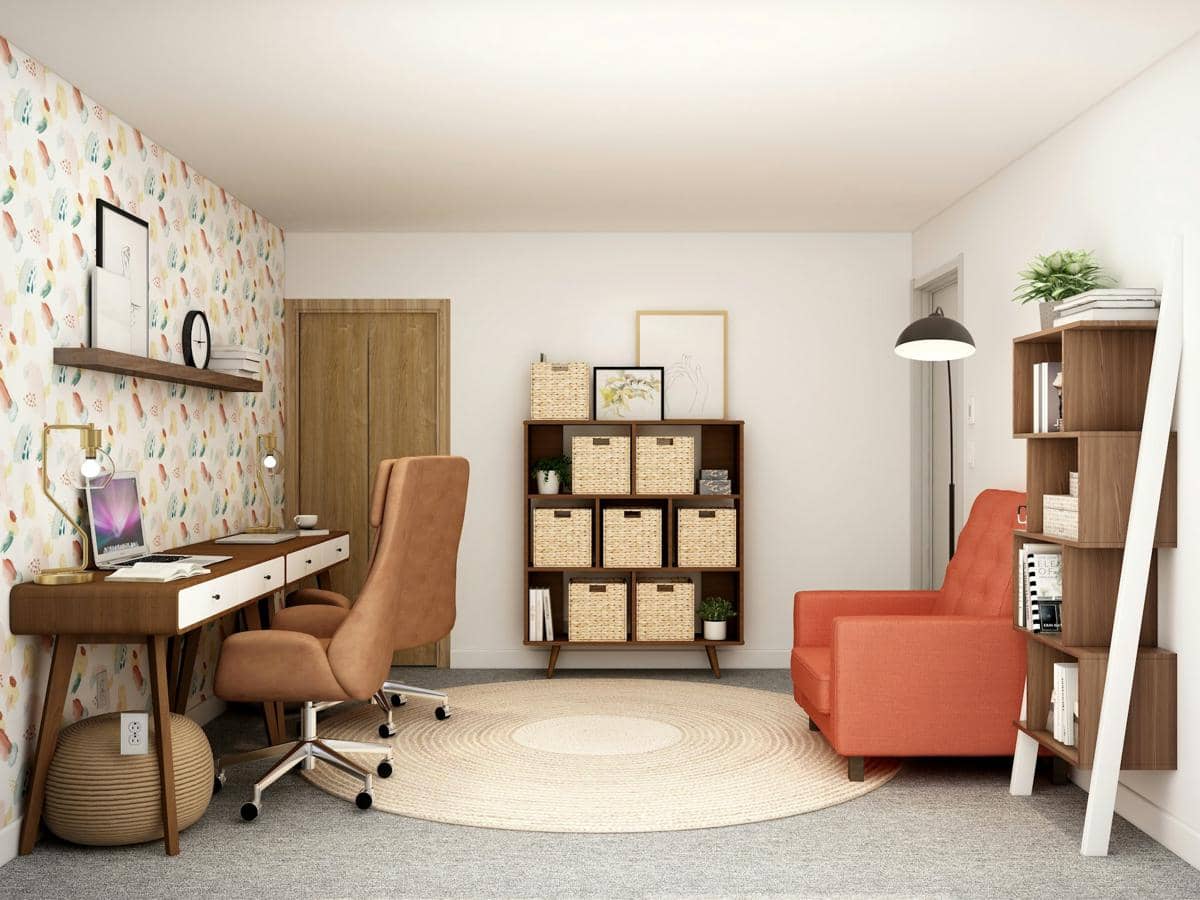 Ilustrasi home office