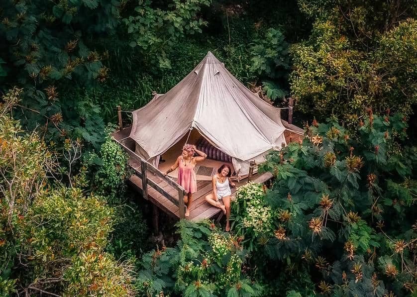 Suasana di Desa Eko Glamping.