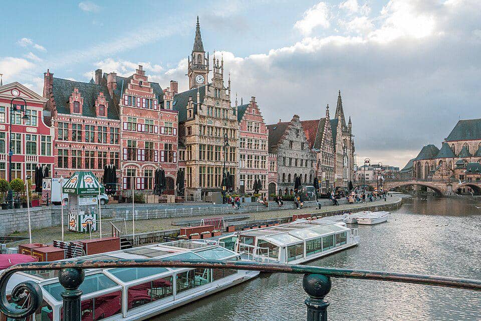 Kota Ghent di Belgia