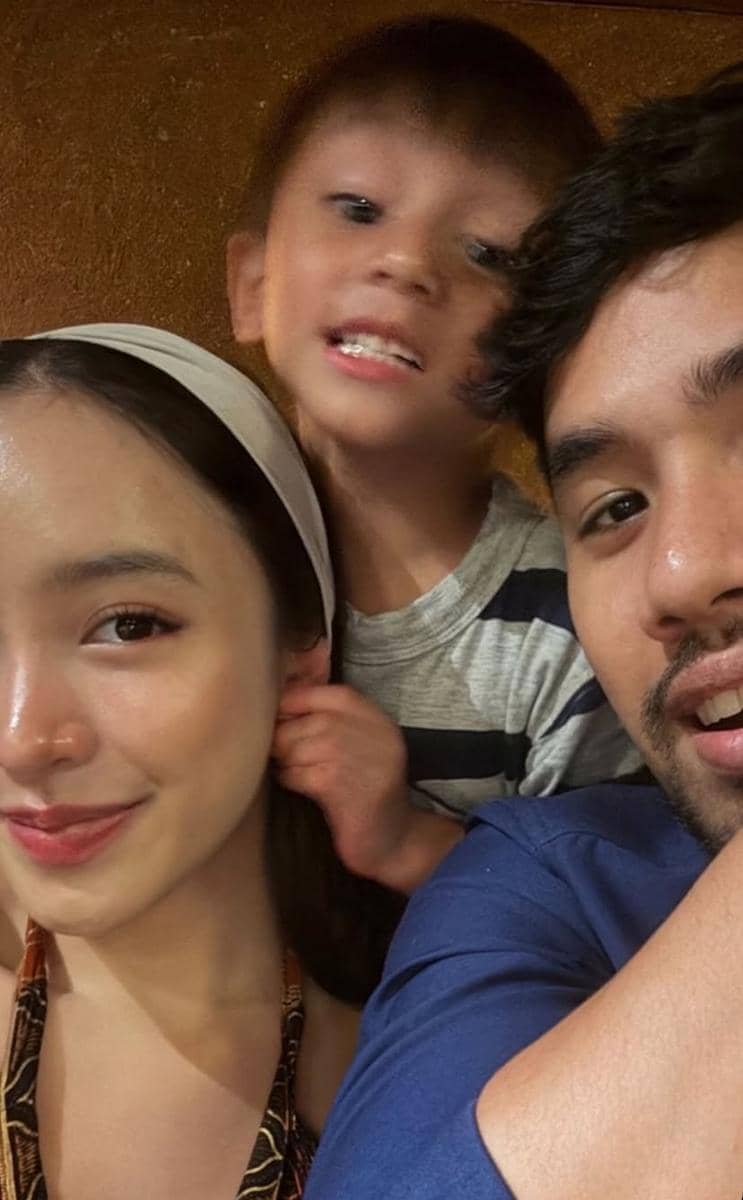 potret dekat anak Amanda Zahra dan Adli