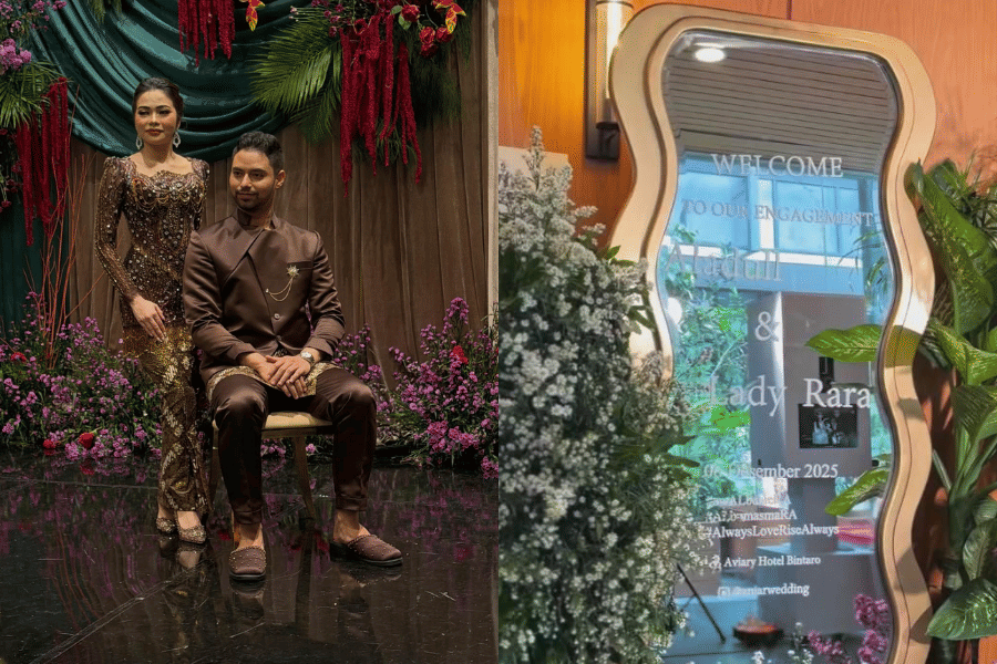 Gaya lamaran Rara LIDA