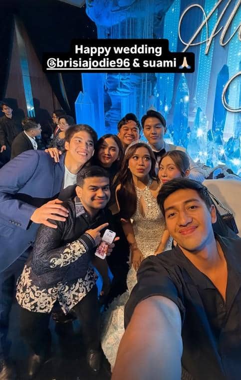 Artis di Resepsi Pernikahan Brisia Jodie dan Alden (instagram.com/brisiajodie96)