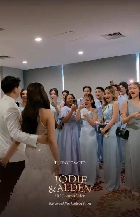 Bridesmaid dan Groomsmen Brisia Jodie dan Alden (instagram.com/brisiajodie96)