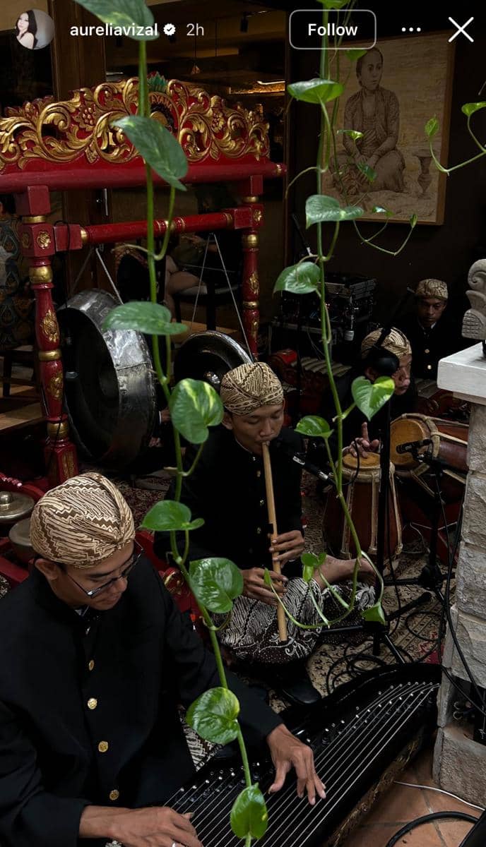 Dekorasi pernikahan Amanda Zahra