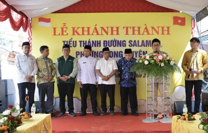 Lembaga filantropi Indonesia bangun masjid di Vietnam