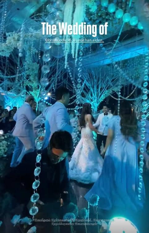 Bridesmaid dan Groomsmen Brisia Jodie dan Alden (instagram.com/brisiajodie96)