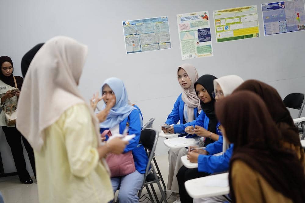Itera Open House 2025 yang berlangsung di Gedung Kuliah Umum 2 Itera