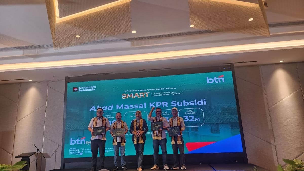 BTN Syariah Kantor Cabang Bandar Lampung menghadirkan program SMART (Sinergi Membangun Aspirasi Rumah Tumbuh)