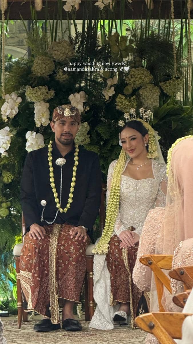 Pernikahan Amanda Zahra