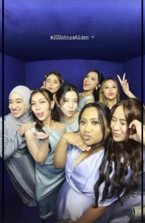 Bridesmaid dan Groomsmen Brisia Jodie dan Alden (instagram.com/brisiajodie96)