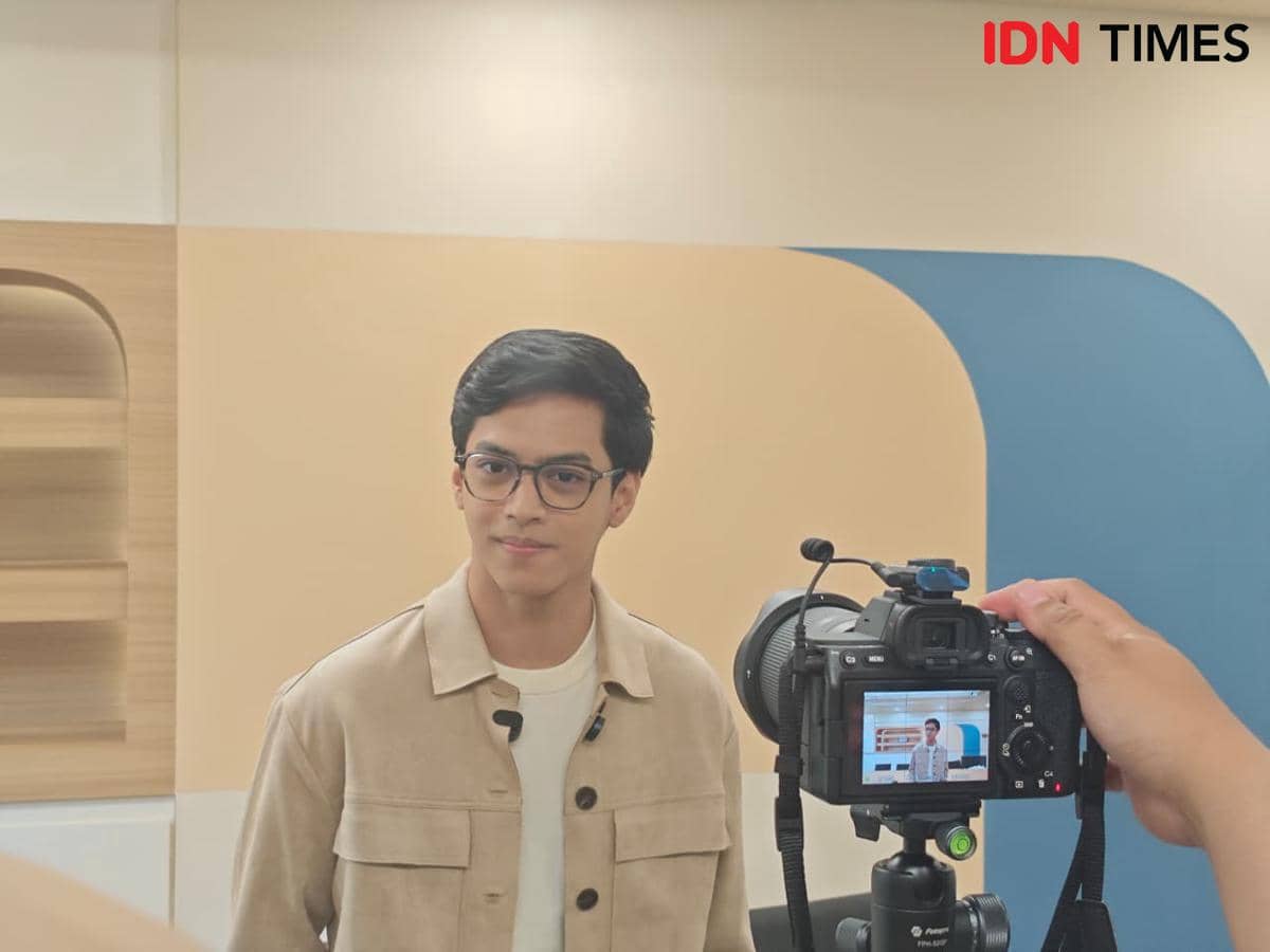 El Putra Sarira dalam momen Bright League Main Conference 2025 pada Sabtu (6/12/2025) di Paragon Community Hub, Jakarta Selatan