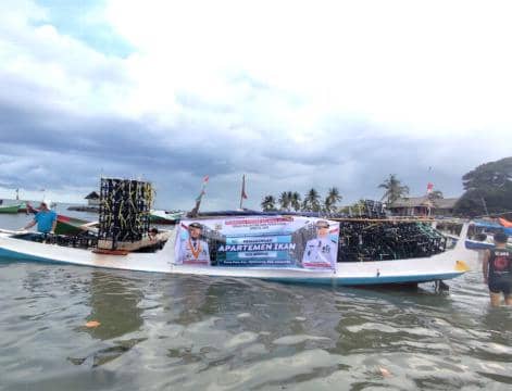 Apartemen ikan di perairan laut Sulawesi Selatan. Dok. Humas Pemprov Sulsel