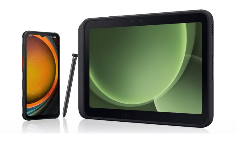 ilustrasi Samsung Galaxy XCover7 Pro dan Galaxy Tab Active5 Pro (dok. Samsung)
