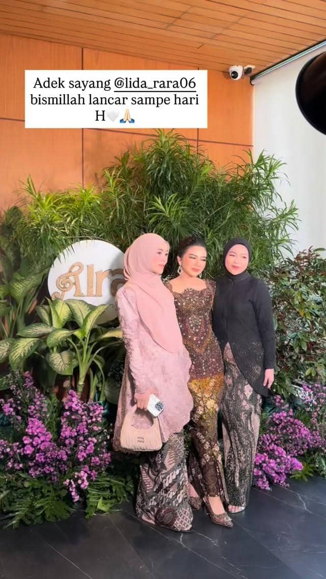 Dekorasi Lamaran Rara LIDA