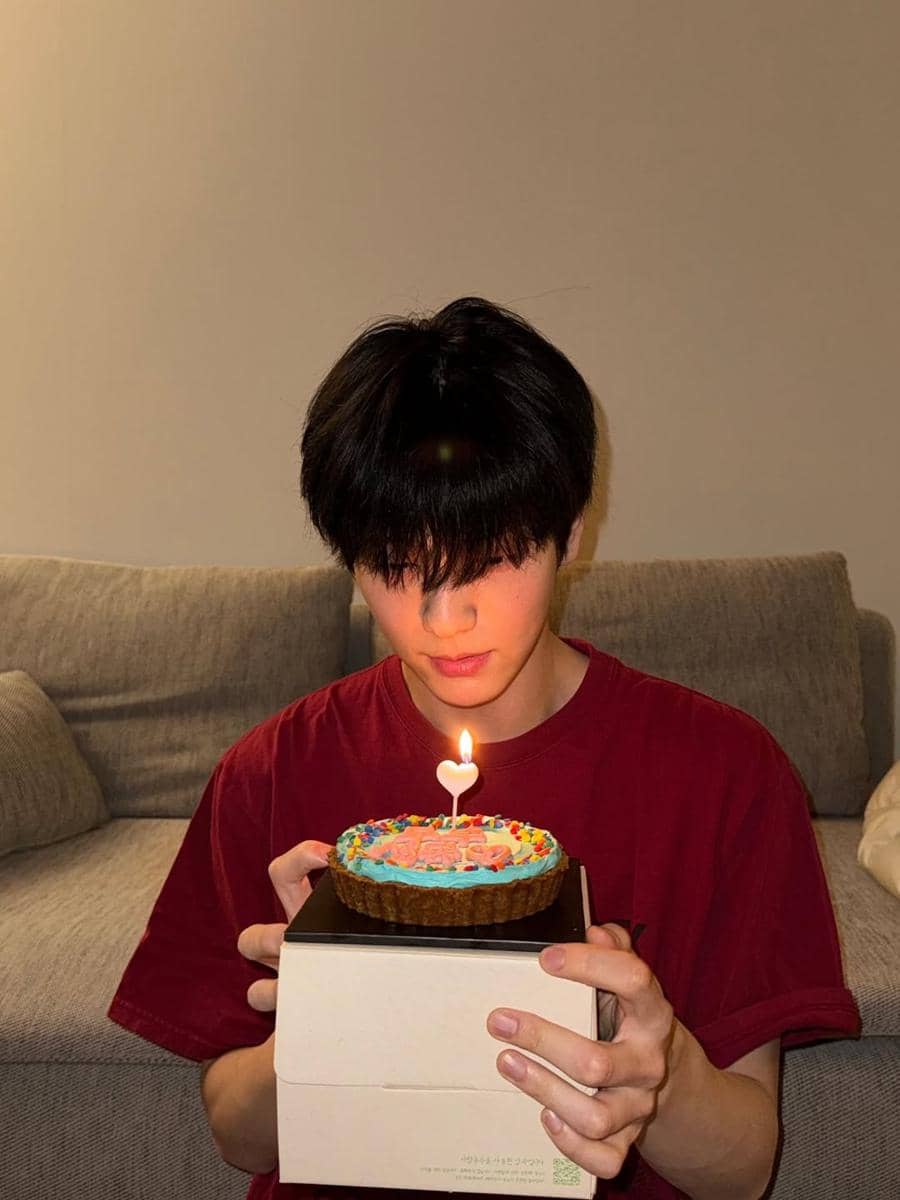 potret ulang tahun Soobin TXT