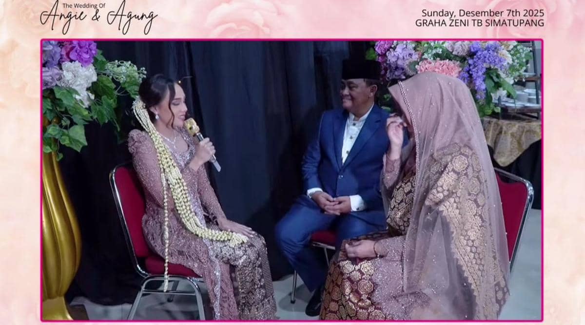 Pernikahan Angie Ang dan Agung (youtube.com/nonangie)