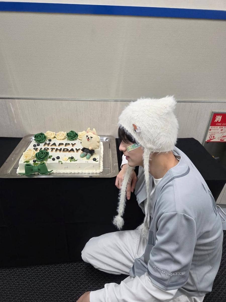 potret ulang tahun Soobin TXT