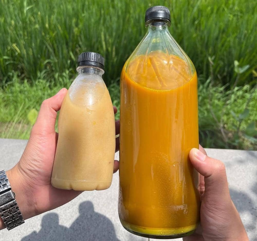 ilustrasi jamu beras kencur