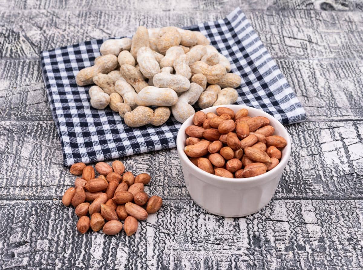 Ilustrasi kacang kacangan