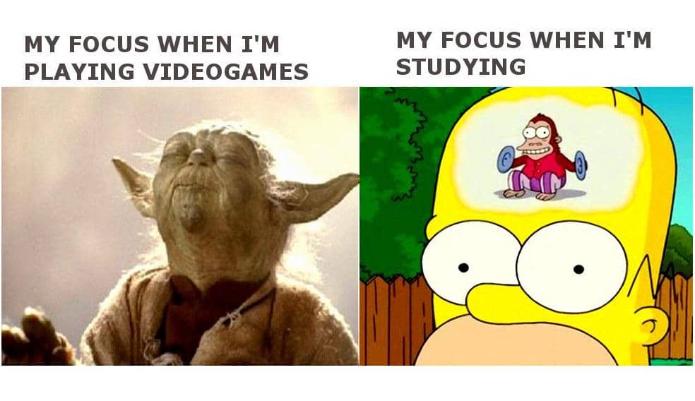 meme kartun tentang belajar