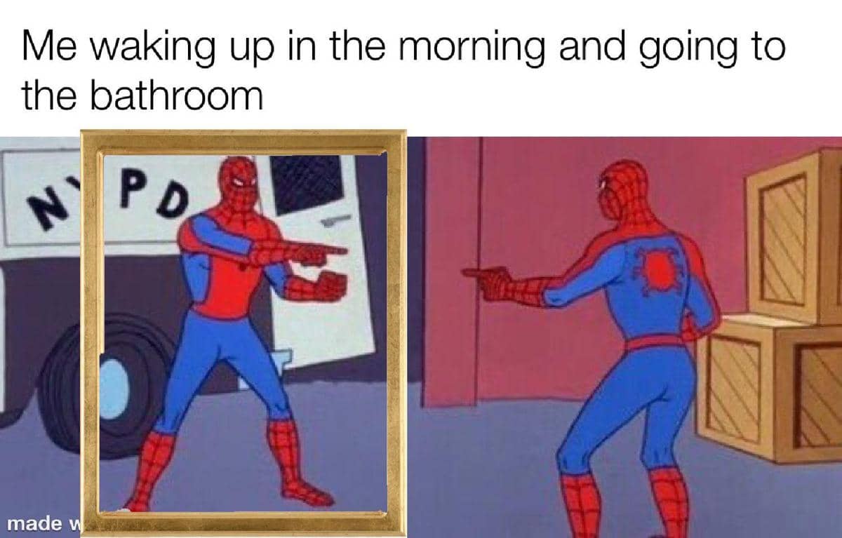 meme kartun tentang cermin