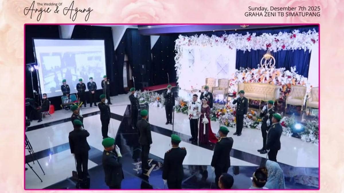 Pernikahan Angie Ang dan Agung (youtube.com/nonangie)