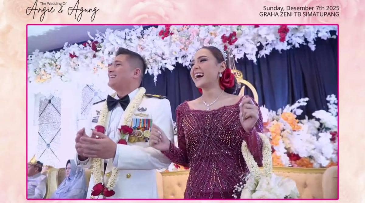 Pernikahan Angie Ang dan Agung (youtube.com/nonangie)