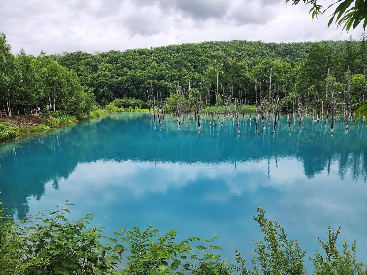 potret Shirogane Blue Pond