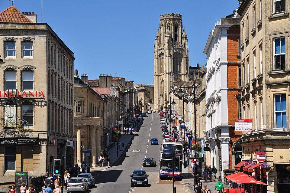 Kota Bristol di Inggris