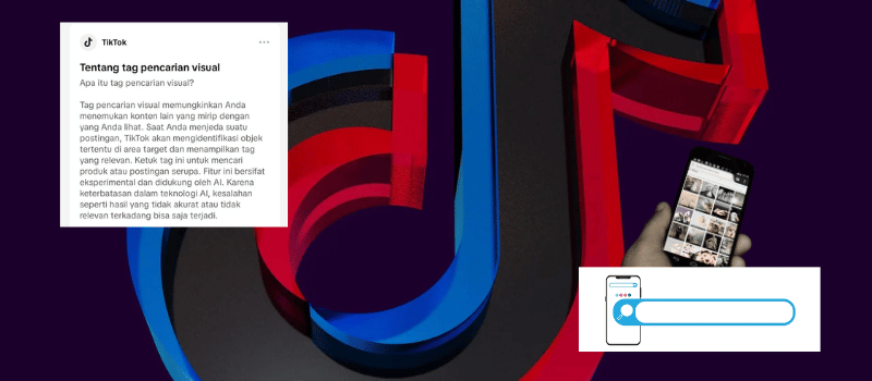 penggunaan teknologi Visual Search Tagging di TikTok