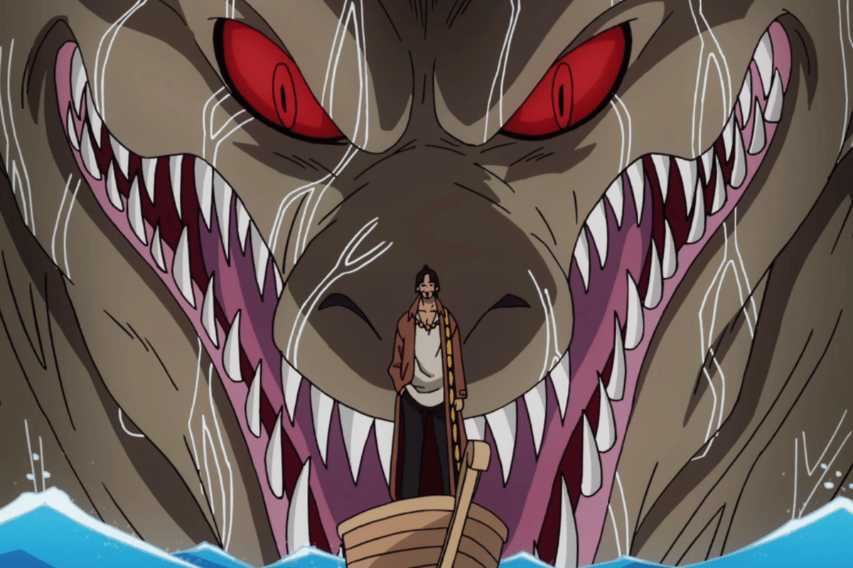 Higuma hendak dimakan Sea King.