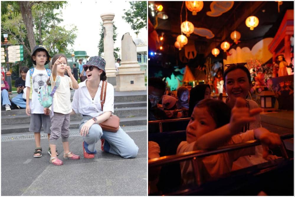 Kimberly Ryder ajak anak ke Dufan