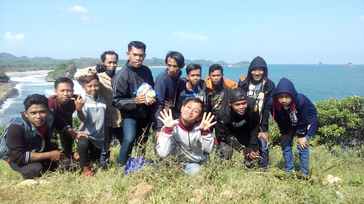 potret Pantai Batu Bengkung