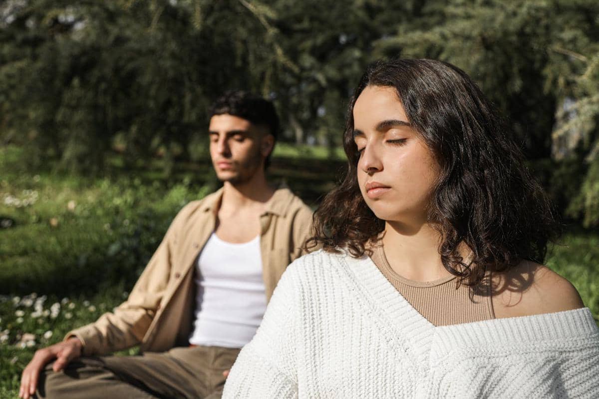 Ilustrasi calming habit